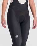 SPORTFUL Cyklistické kalhoty dlouhé s laclem - TOTAL COMFORT - černá