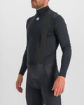 SPORTFUL Cyklistické triko s dlouhým rukávem - SOTTOZERO - černá