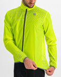 SPORTFUL Cyklistická větruodolná bunda - REFLEX - světle zelená