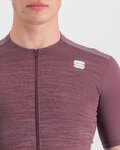 SPORTFUL Cyklistický dres s krátkým rukávem - SUPERGIARA - fialová