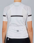 SPORTFUL Cyklistický dres s krátkým rukávem - EVO - bílá