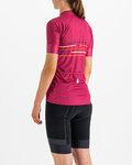 SPORTFUL Cyklistický dres s krátkým rukávem - VELODROME - cyklámenová