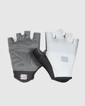 SPORTFUL Cyklistické rukavice krátkoprsté - RACE - bílá