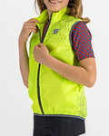 SPORTFUL Cyklistická vesta - KID REFLEX - žlutá