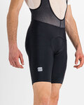 SPORTFUL Cyklistické kalhoty krátké s laclem - FIANDRE PRO LIGHT - černá