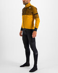SPORTFUL Cyklistická zateplená bunda - SUPERGIARA - žlutá