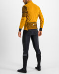 SPORTFUL Cyklistická zateplená bunda - SUPERGIARA - žlutá