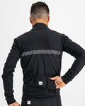 SPORTFUL Cyklistická zateplená bunda - GIARA SOFTSHELL - černá