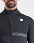 SPORTFUL Cyklistická zateplená bunda - GIARA SOFTSHELL - černá