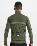 SPORTFUL Cyklistická zateplená bunda - GIARA SOFTSHELL - zelená