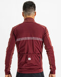 SPORTFUL Cyklistická zateplená bunda - GIARA SOFTSHELL - hnědá