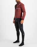 SPORTFUL Cyklistická zateplená bunda - GIARA SOFTSHELL - hnědá