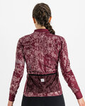 SPORTFUL Cyklistický dres s dlouhým rukávem zimní - ESCAPE SUPERGIARA THERMAL - bordó