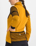 SPORTFUL Cyklistická zateplená bunda - SUPERGIARA - žlutá