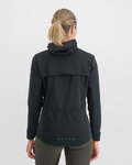 SPORTFUL Cyklistická zateplená bunda - METRO SOFTSHELL - černá