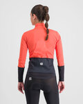 SPORTFUL Cyklistická větruodolná bunda - TOTAL COMFORT - růžová