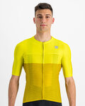 SPORTFUL Cyklistický dres s krátkým rukávem - LIGHT PRO - žlutá