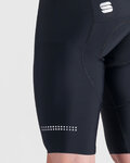 SPORTFUL Cyklistické kalhoty krátké s laclem - BODYFIT CLASSIC - černá