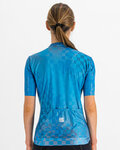 SPORTFUL Cyklistický dres s krátkým rukávem - ROCKET - modrá