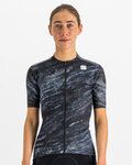 SPORTFUL Cyklistický dres s krátkým rukávem - CLIFF SUPERGIARA - černá
