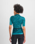 SPORTFUL Cyklistický dres s krátkým rukávem - CLIFF SUPERGIARA - tyrkysová
