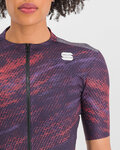 SPORTFUL Cyklistický dres s krátkým rukávem - CLIFF SUPERGIARA - fialová