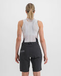 SPORTFUL Cyklistické kalhoty krátké bez laclu - GIARA W - černá