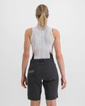 SPORTFUL Cyklistické kalhoty krátké bez laclu - GIARA - černá