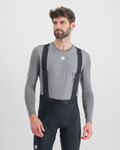 SPORTFUL Cyklistické triko s dlouhým rukávem - FIANDRE THERMAL - šedá