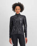 SPORTFUL Cyklistická větruodolná bunda - GIARA - černá
