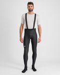 SPORTFUL Cyklistické kalhoty dlouhé s laclem - BODYFIT PRO - černá
