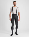 SPORTFUL Cyklistické kalhoty dlouhé s laclem - BODYFIT PRO - černá