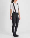 SPORTFUL Cyklistické kalhoty dlouhé s laclem - SUPERGIARA W - černá