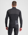 SPORTFUL Cyklistická větruodolná bunda - NEO SOFTSHELL - černá