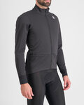 SPORTFUL Cyklistická větruodolná bunda - NEO SOFTSHELL - černá