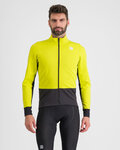 SPORTFUL Cyklistická větruodolná bunda - NEO SOFTSHELL - žlutá