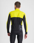 SPORTFUL Cyklistická větruodolná bunda - NEO SOFTSHELL - žlutá