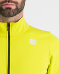 SPORTFUL Cyklistická větruodolná bunda - NEO SOFTSHELL - žlutá