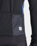 SPORTFUL Cyklistická větruodolná bunda - NEO SOFTSHELL - modrá/černá