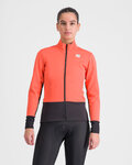 SPORTFUL Cyklistická větruodolná bunda - NEO SOFTSHELL - růžová