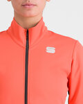 SPORTFUL Cyklistická větruodolná bunda - NEO SOFTSHELL - růžová