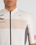 SPORTFUL Cyklistický dres s krátkým rukávem - BREAKOUT SUPERGIARA - bílá