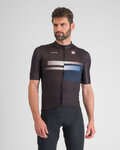 SPORTFUL Cyklistický dres s krátkým rukávem - GRUPPETTO - černá