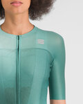 SPORTFUL Cyklistický dres s krátkým rukávem - LIGHT - zelená