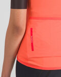 SPORTFUL Cyklistická vesta - FIANDRE PRO - oranžová