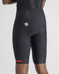 SPORTFUL Cyklistické kalhoty krátké s laclem - FIANDRE - černá