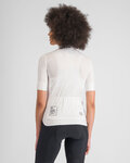 SPORTFUL Cyklistický dres s krátkým rukávem - SRK W - bílá