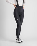 SPORTFUL Cyklistické kalhoty dlouhé s laclem - FIANDRE W - černá