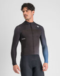 SPORTFUL Cyklistický dres s dlouhým rukávem zimní - BODYFIT PRO THERMAL - černá