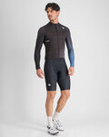 SPORTFUL Cyklistický dres s dlouhým rukávem zimní - BODYFIT PRO THERMAL - černá